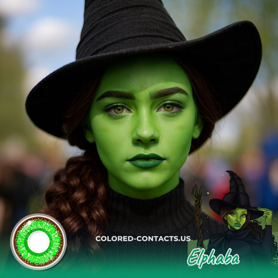 Elphaba Cosplay Contact Lenses