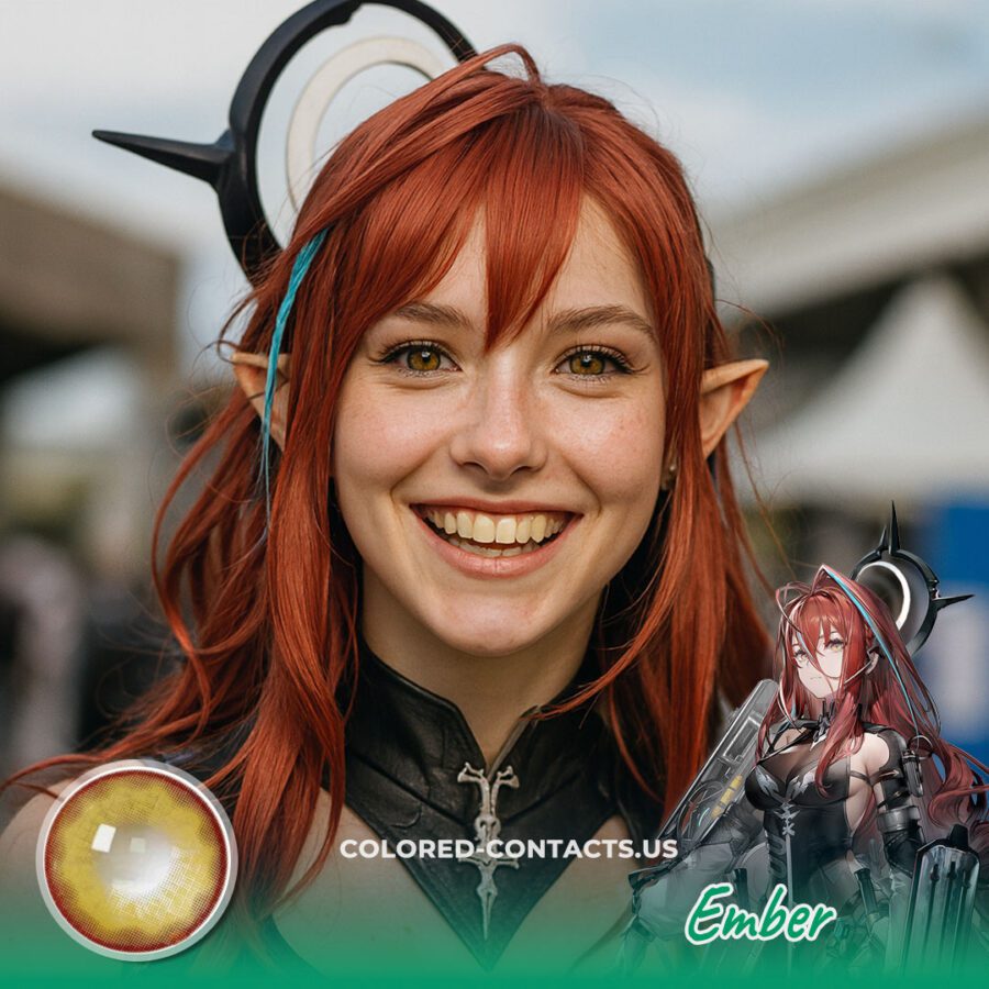 Ember Cosplay Contact Lenses