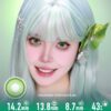 Emerald Jewel Green Contacts | 4-Lens Pack - Colored Contacts Emerald Jewel Green Contacts | 4-Lens Pack Premium Colored Contact Lenses