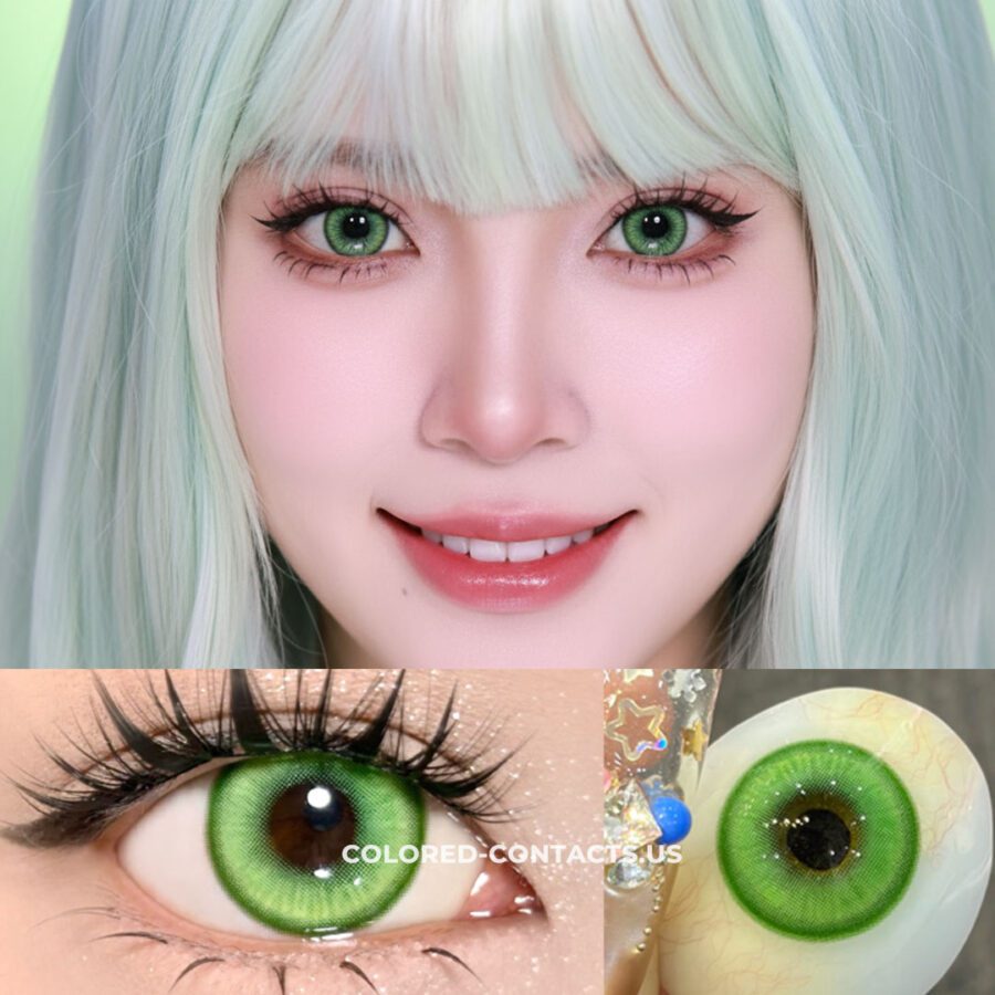 Emerald Jewel Green Contacts | 4-Lens Pack - Image 2