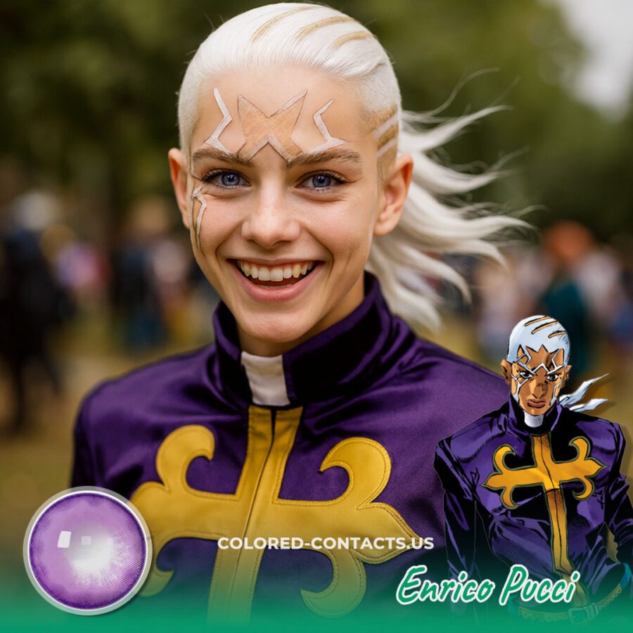 Enrico Pucci Cosplay Contact Lenses