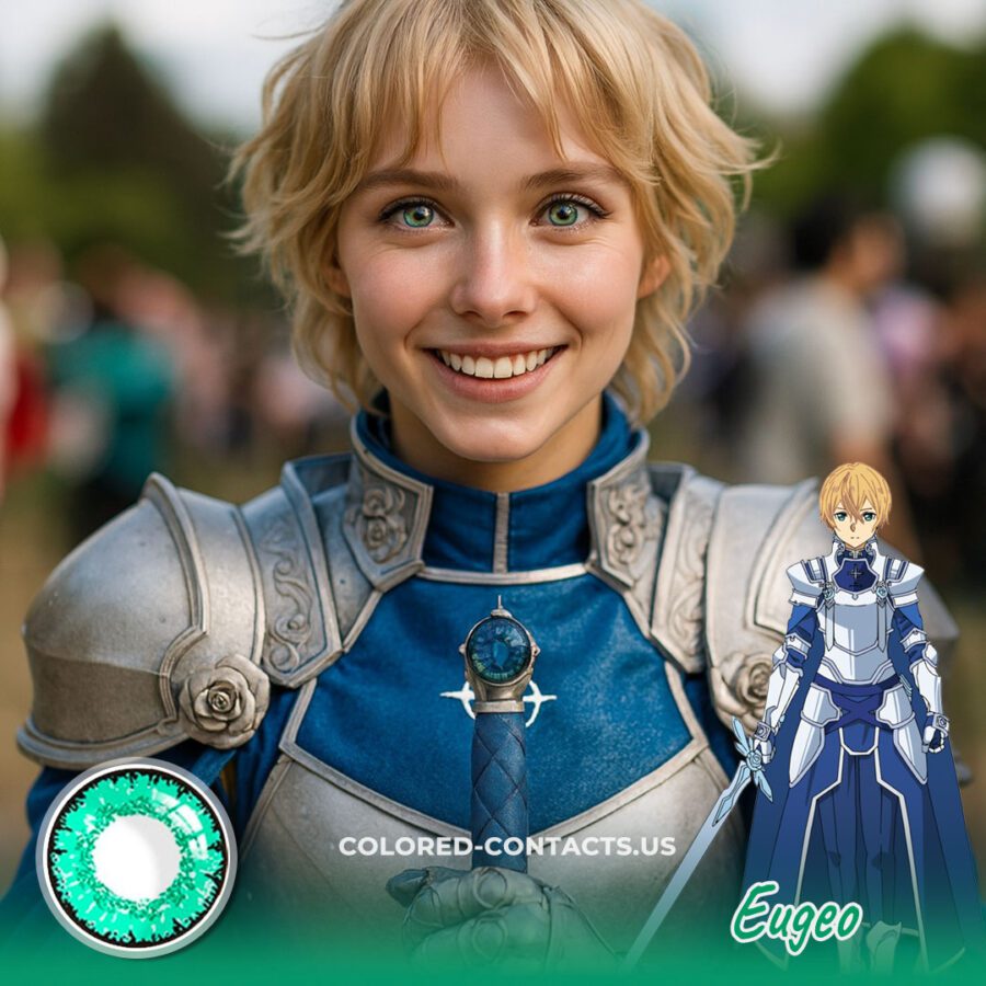 Eugeo Cosplay Contact Lenses
