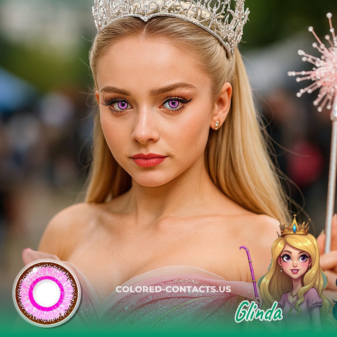 Glinda Cosplay Contact Lenses - Colored Contacts Glinda Cosplay Contact Lenses