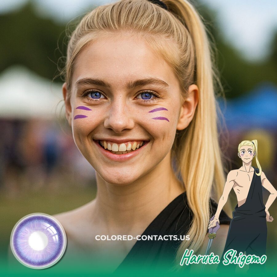 Haruta Shigemo Cosplay Contact Lenses