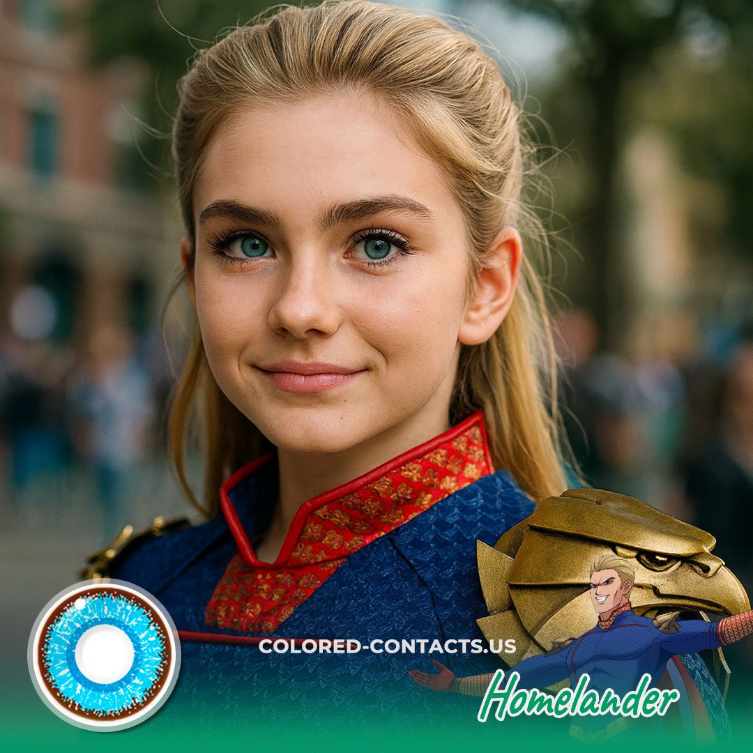Homelander Cosplay Contact Lenses - Colored Contacts Homelander Cosplay Contact Lenses
