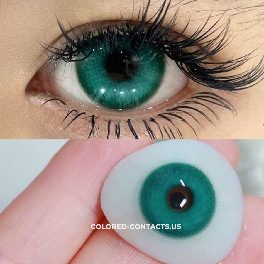Jade Plum Green Contacts | 4-Lens Pack - Image 2
