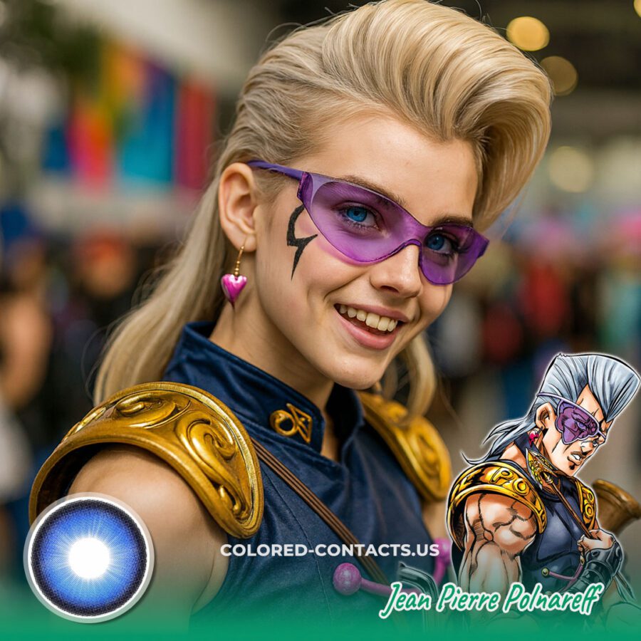 Jean Pierre Polnareff Cosplay Contact Lenses