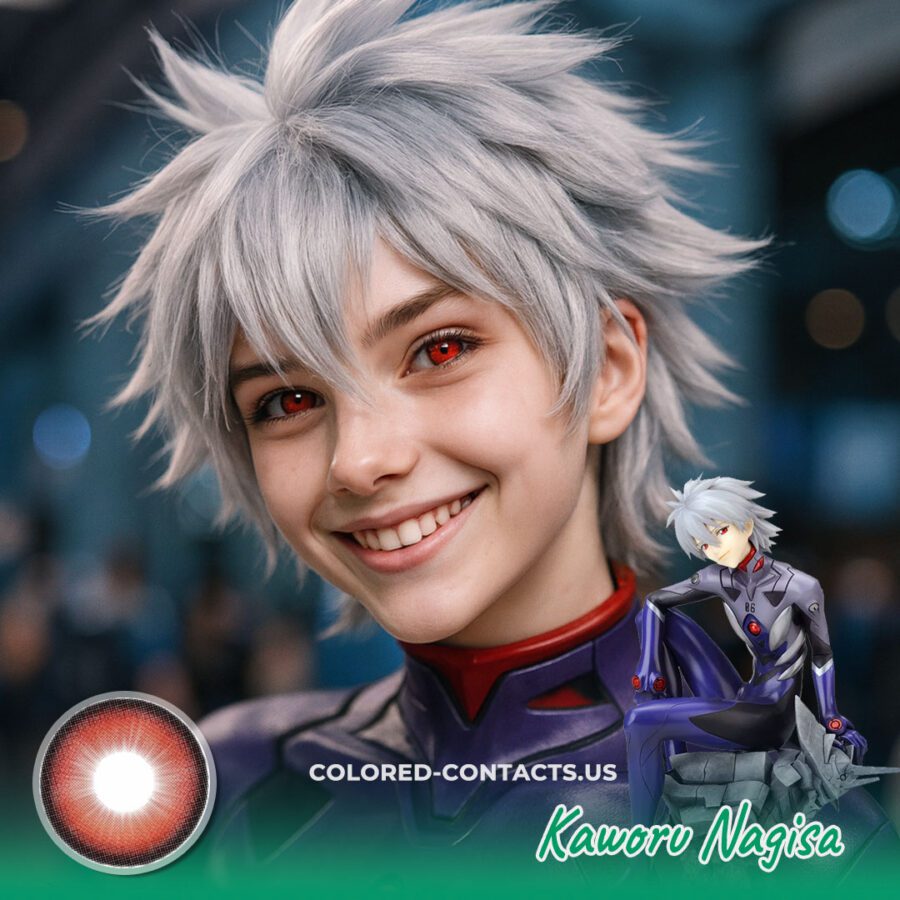 Kaworu Nagisa Cosplay Contact Lenses