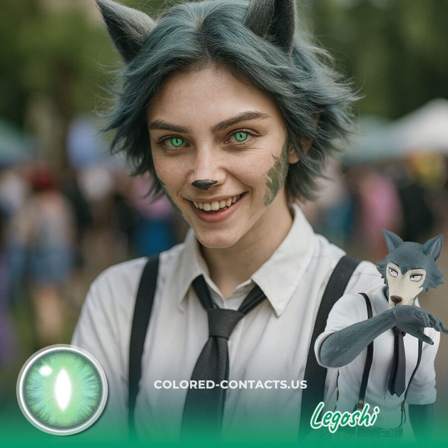 Legoshi Cosplay Contact Lenses  | 4-Piece Set