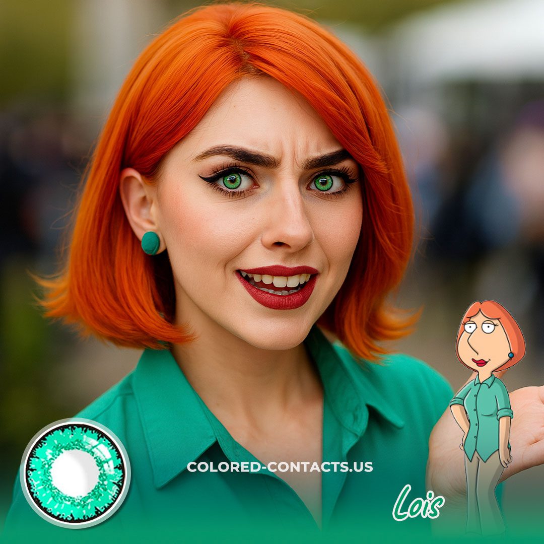 Family Guy: Lois Cosplay Contact Lenses - Colored Contacts Family Guy: Lois Cosplay Contact Lenses