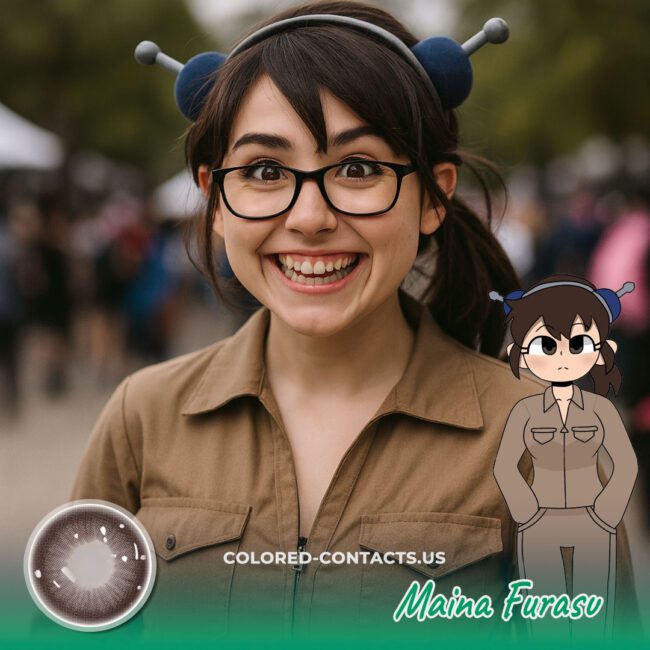Maina Furasu Cosplay Contact Lenses
