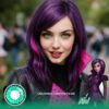 Descendants Mal Cosplay Contact Lenses - Colored Contacts Descendants Mal Cosplay Contact Lenses Premium Colored Contact Lenses