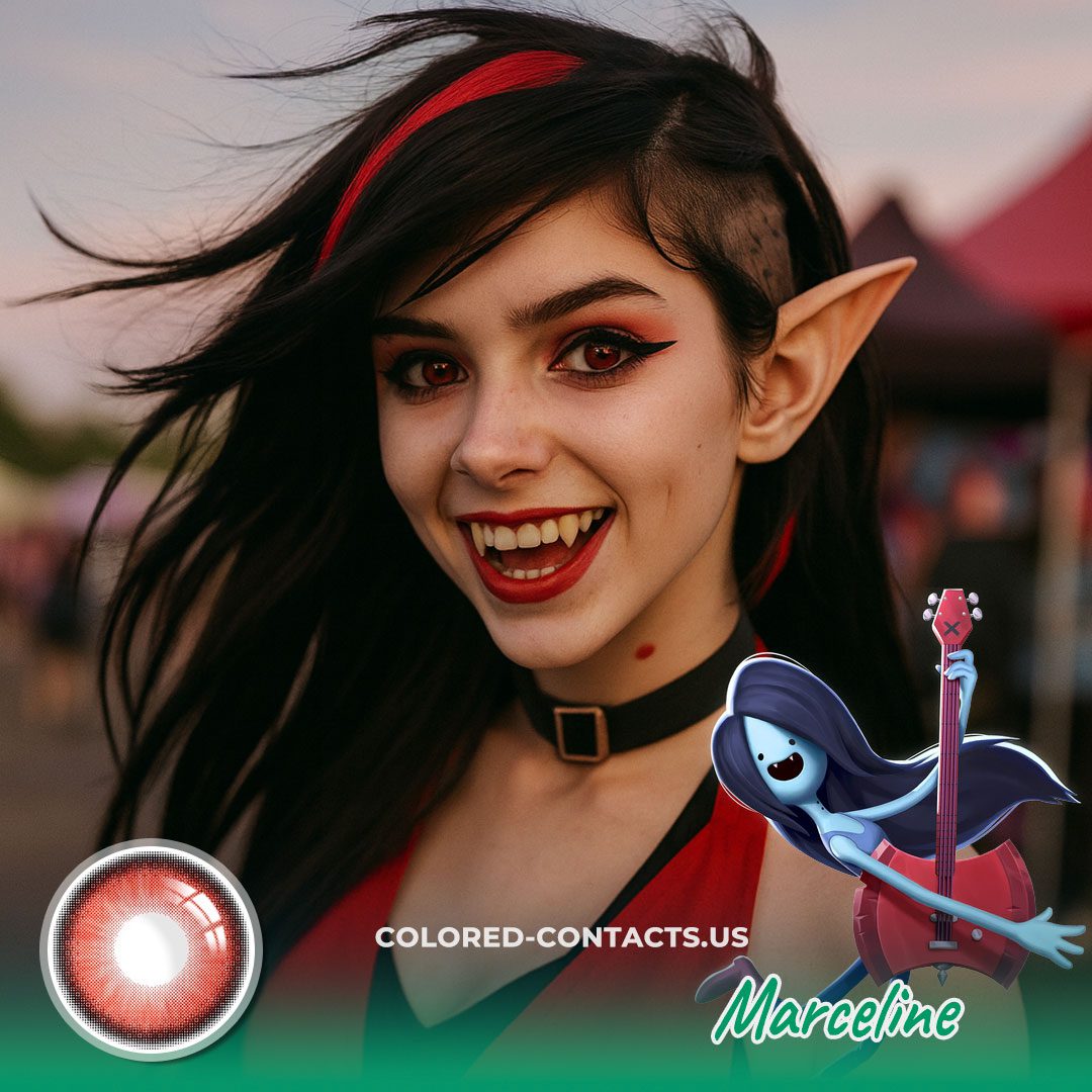 Marceline Cosplay Contact Lenses - Colored Contacts Marceline Cosplay Contact Lenses