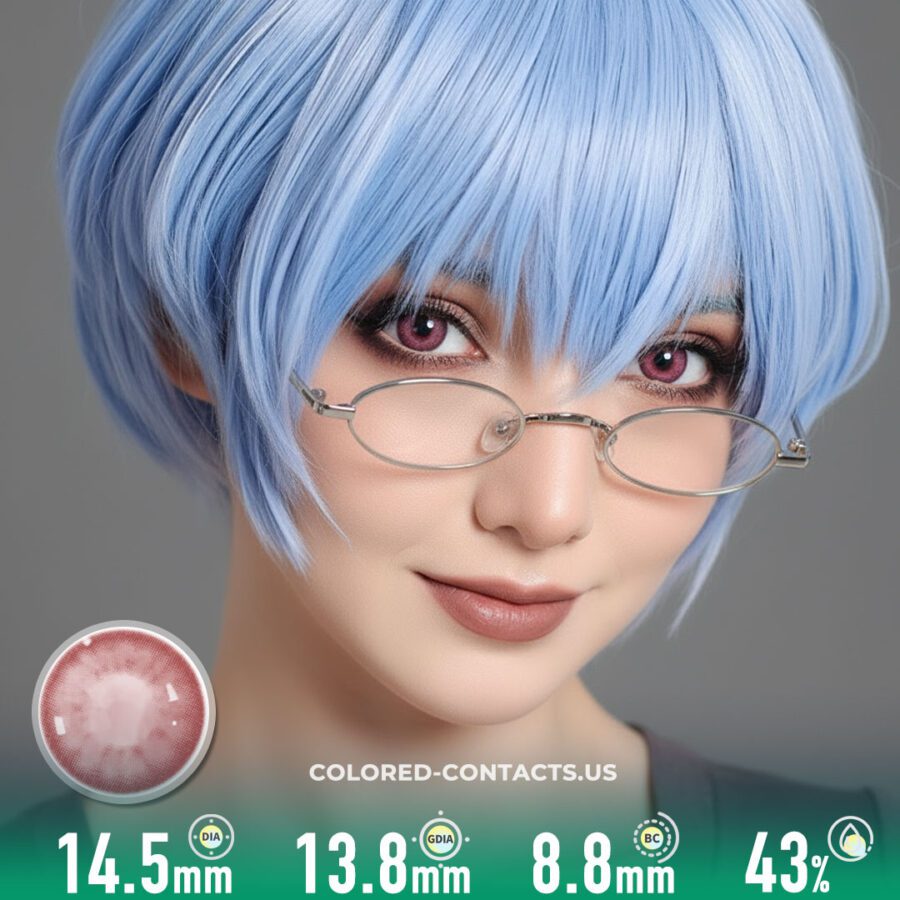 Missing Berry Pink Colored Contacts | 4-Lens Pack
