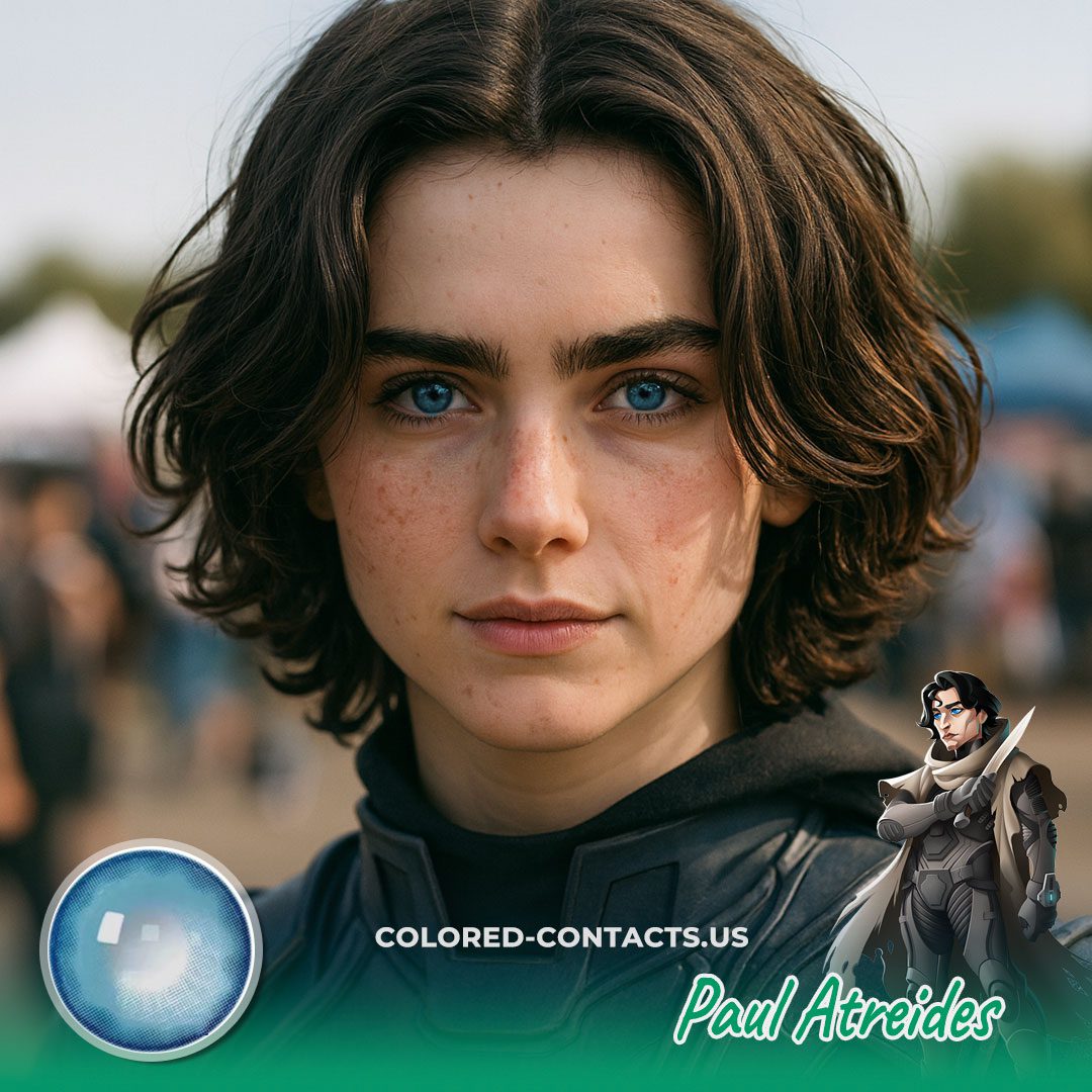Paul Atreides Cosplay Contact Lenses - Colored Contacts Paul Atreides Cosplay Contact Lenses