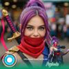 Psylocke Cosplay Contact Lenses - Colored Contacts Psylocke Cosplay Contact Lenses Premium Colored Contact Lenses