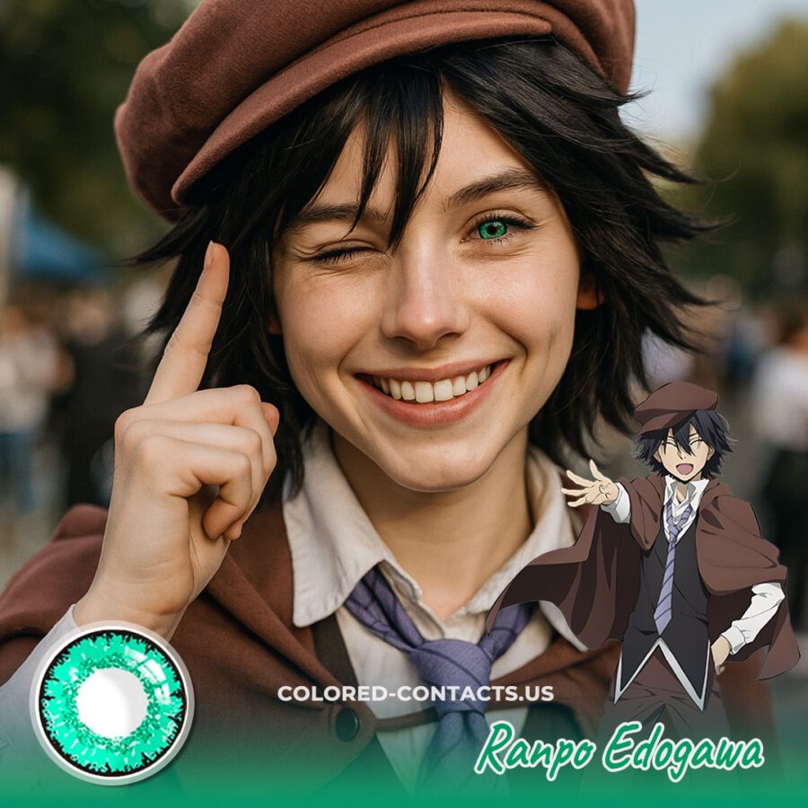 Ranpo Edogawa Cosplay Contact Lenses