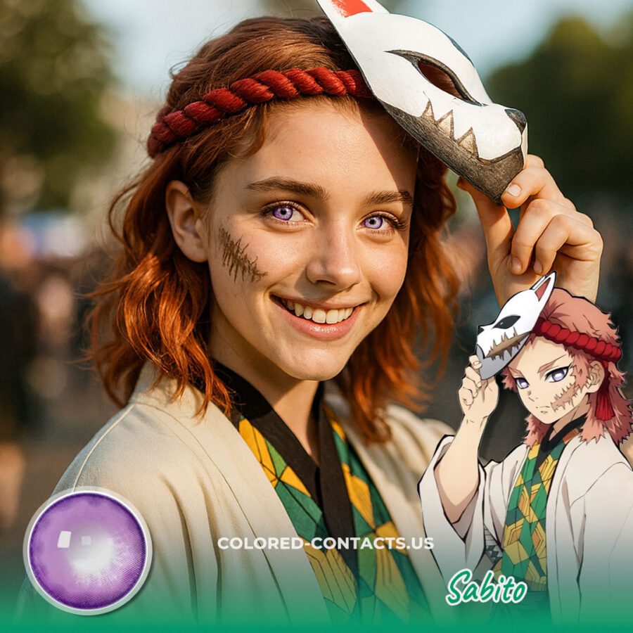 Sabito Cosplay Contact Lenses