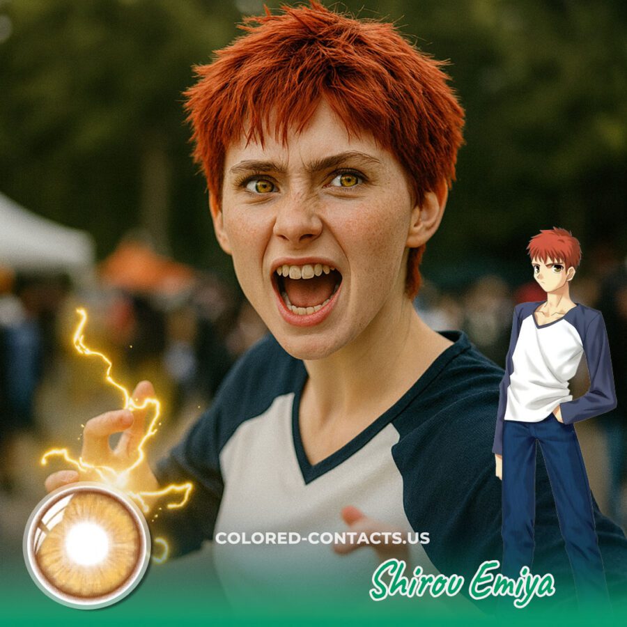 Shirou Emiya Cosplay Contact Lenses | 4-Piece Set