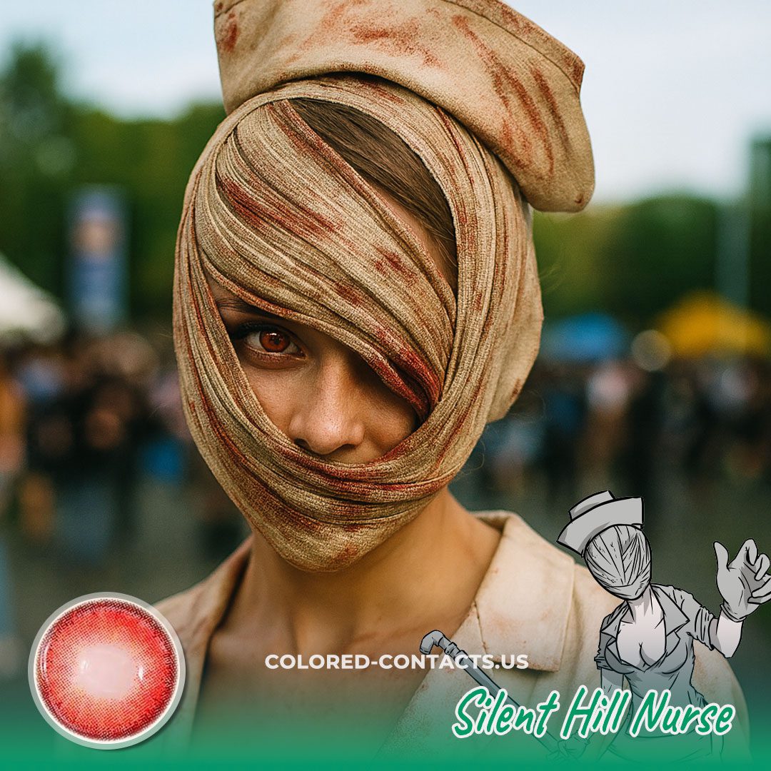 Silent Hill Nurse Cosplay Contact Lenses - Colored Contacts Silent Hill Nurse Cosplay Contact Lenses