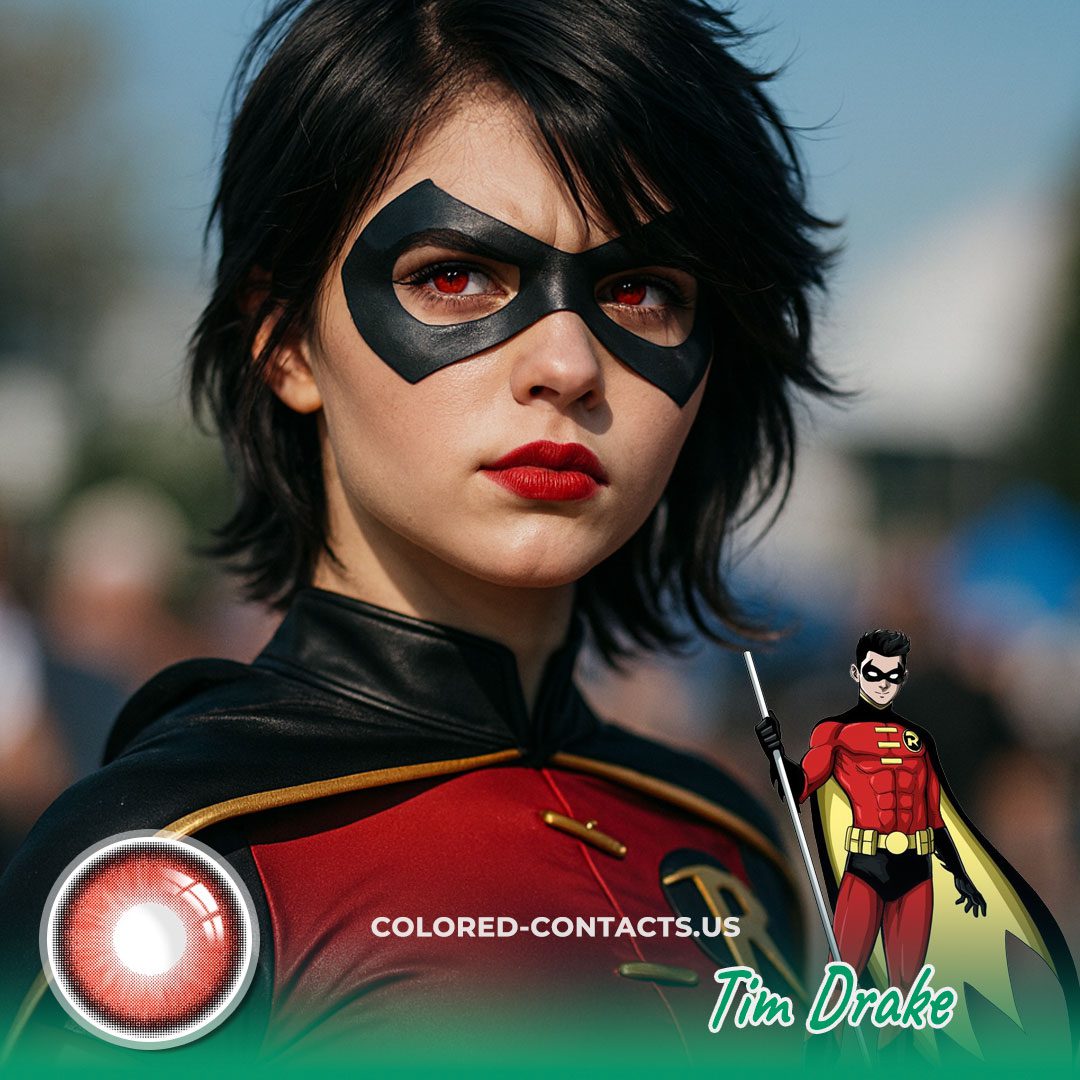 Tim Drake Cosplay Contact Lenses - Colored Contacts Tim Drake Cosplay Contact Lenses