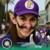Waluigi Cosplay Contact Lenses Premium Colored Contact Lenses