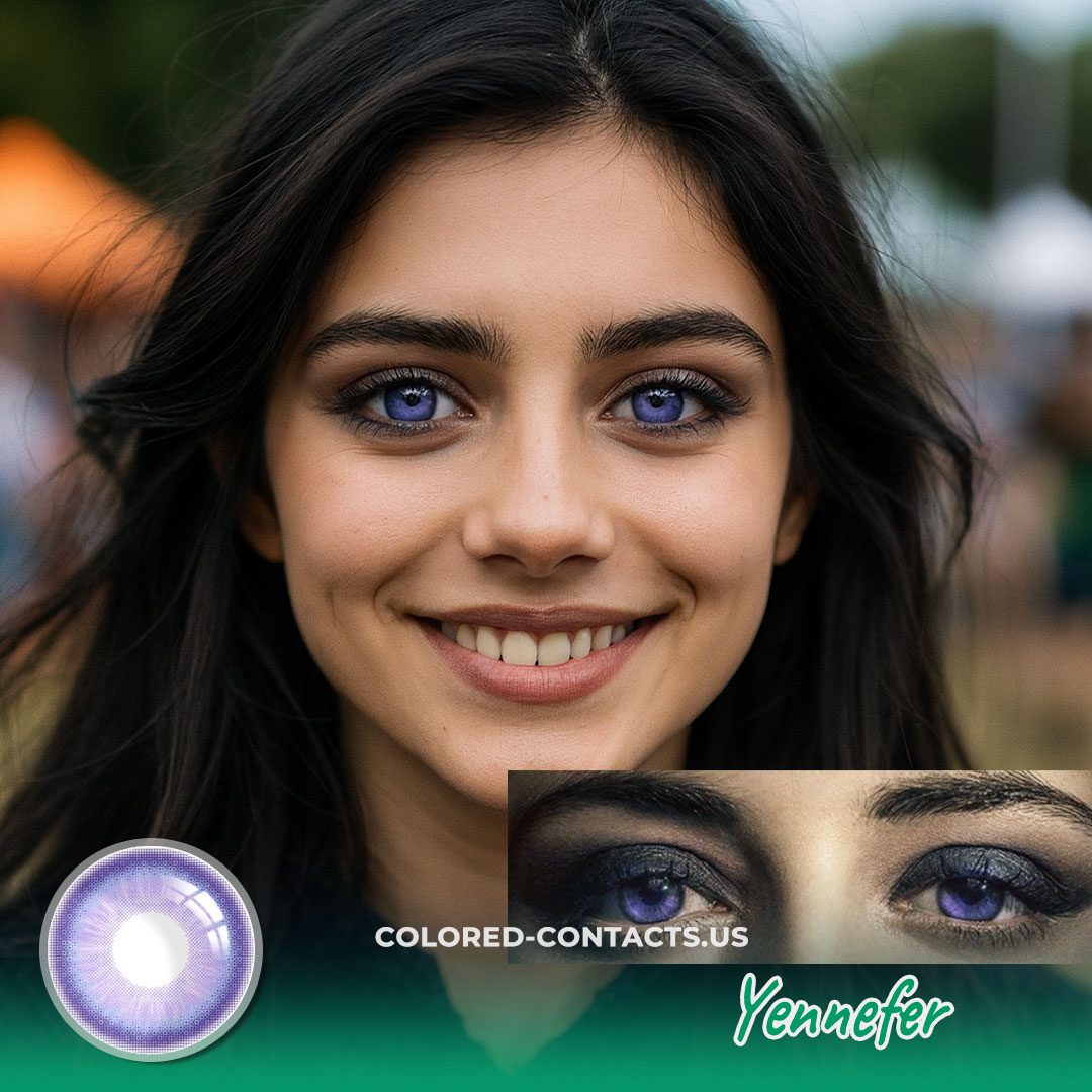 Yennefer Cosplay Contact Lenses - Colored Contacts Yennefer Cosplay Contact Lenses