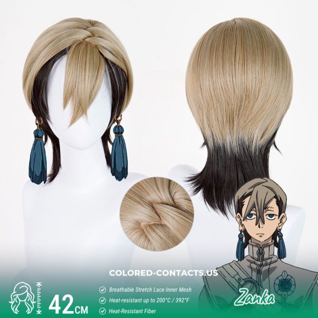 Zanka Cosplay Wig Premium Colored Contact Lenses