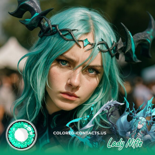 Dna : Lady Nifle Cosplay Contact Lenses