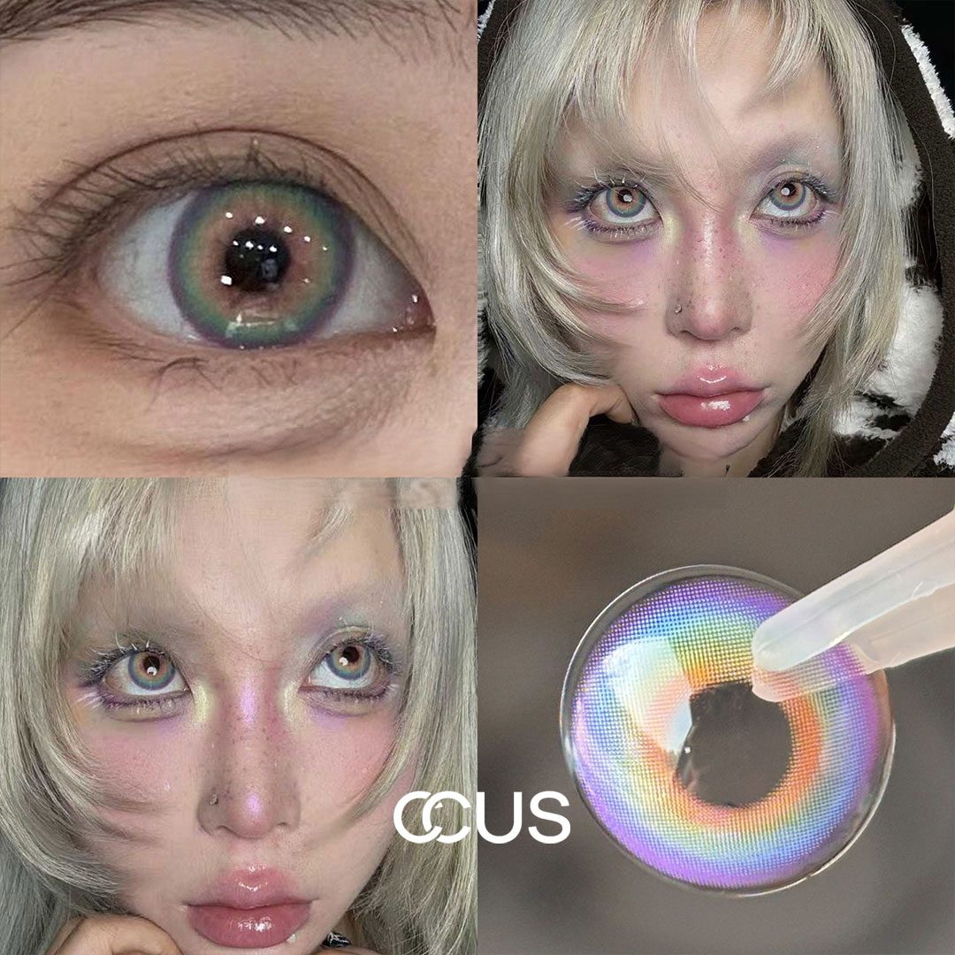 Angel Rainbow Colored Contacts - Ccus | Premium Colored Contacts Angel Rainbow Colored Contacts - Image 2