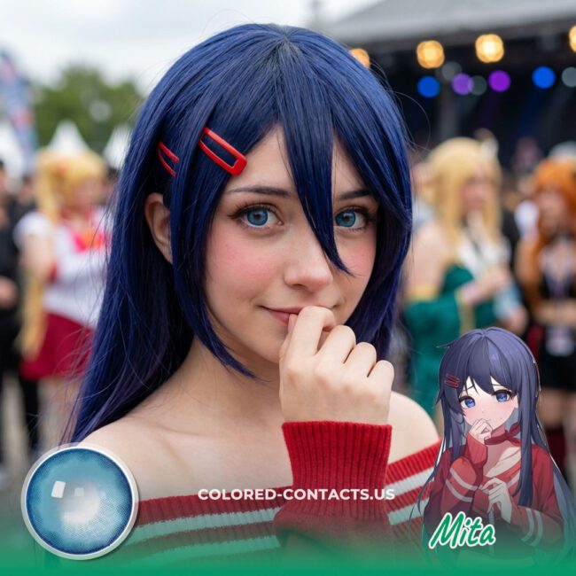 Mita Cosplay Contact Lenses