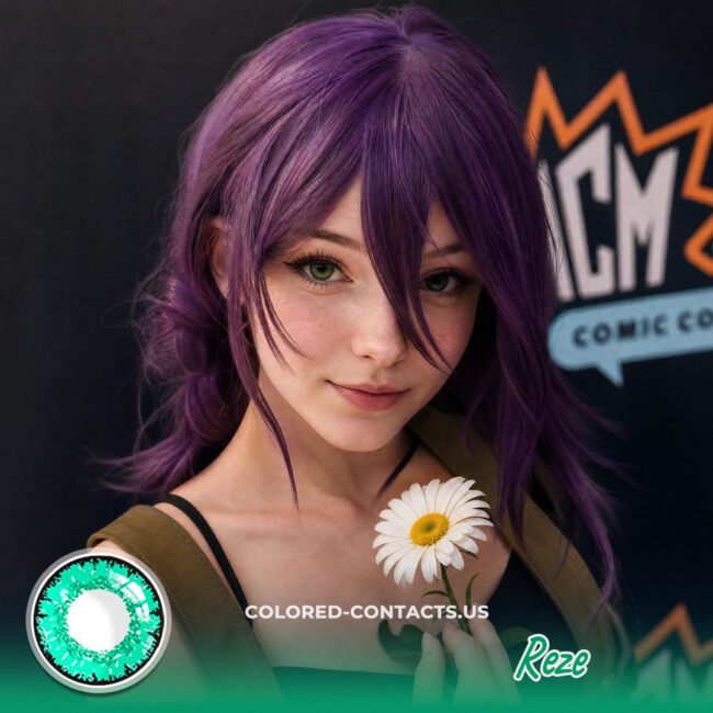 Cm : Reze Cosplay Contact Lenses - Image 2