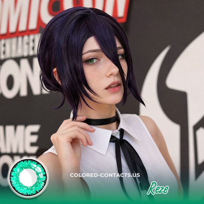 CM : Reze Cosplay Contact Lenses