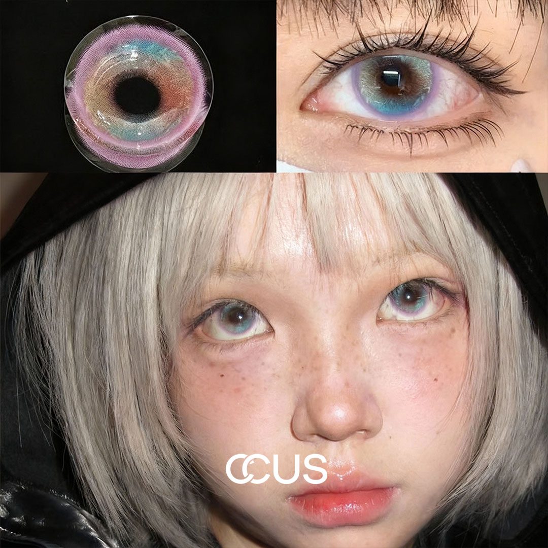 Unicorn Fantasy Rainbow Colored Contacts - Ccus | Premium Colored Contacts Unicorn Fantasy Rainbow Colored Contacts - Image 3