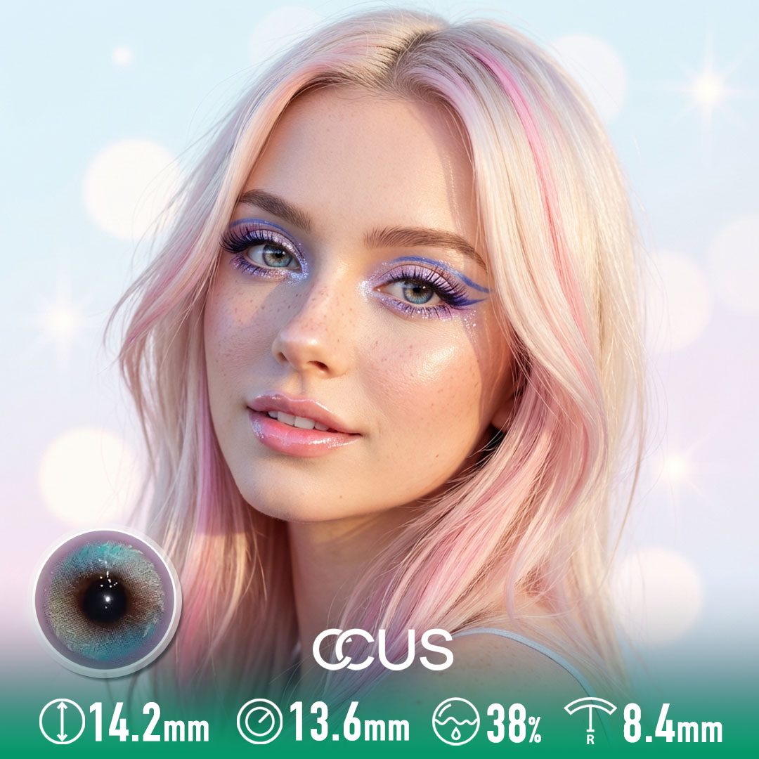 Unicorn Fantasy Rainbow Colored Contacts - Ccus | Premium Colored Contacts Unicorn Fantasy Rainbow Colored Contacts
