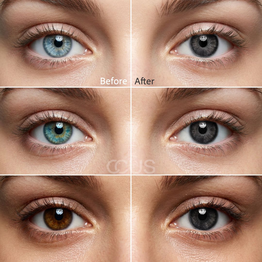 Dolly Smoke Grey - Ccus | Premium Colored Contacts Dolly Smoke Grey - Image 3