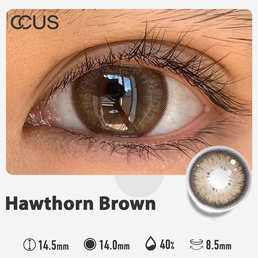 Hawthorn Brown - Ccus | Premium Colored Contacts Hawthorn Brown - Image 2