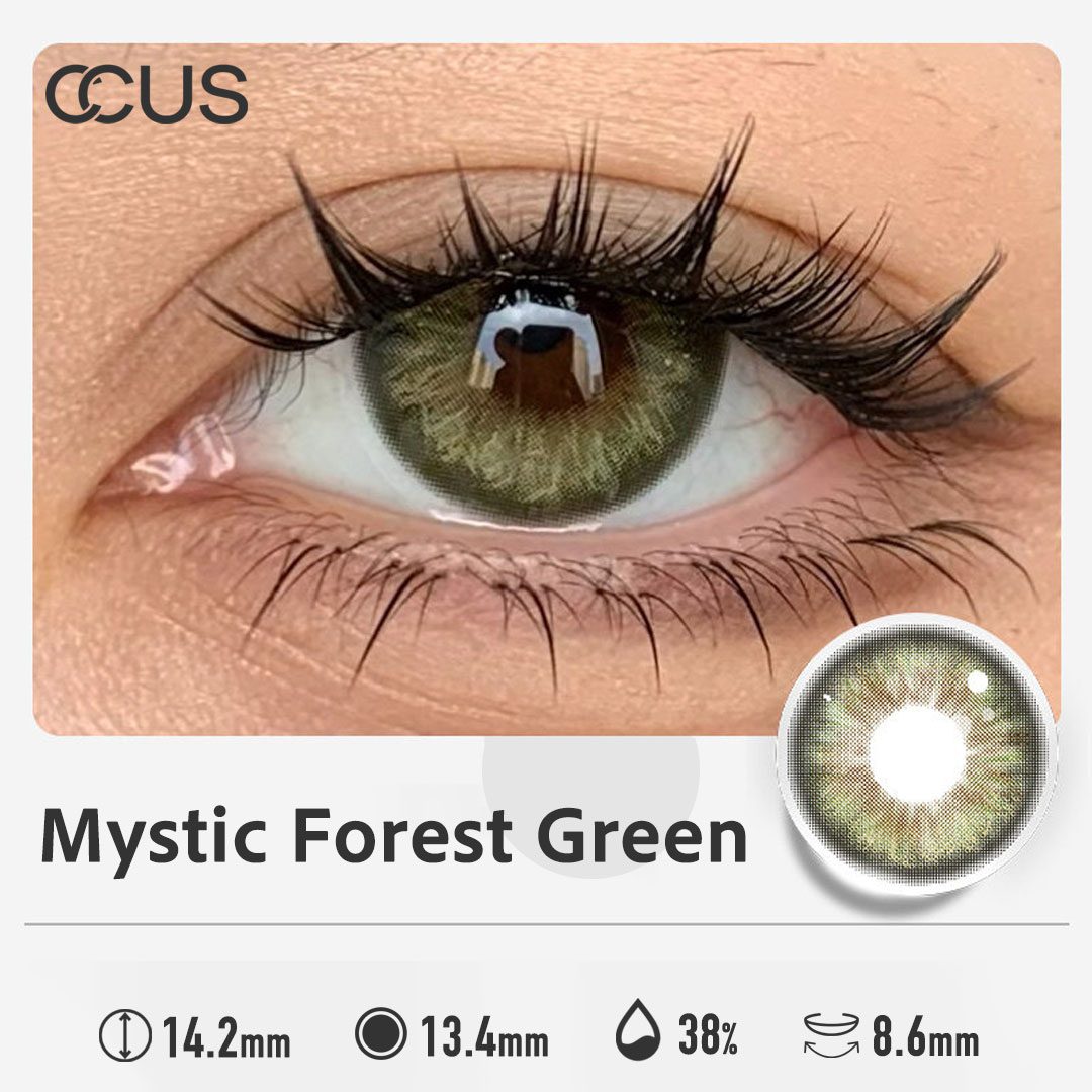 Mystic Forest Green - Ccus | Premium Colored Contacts Mystic Forest Green - Image 2