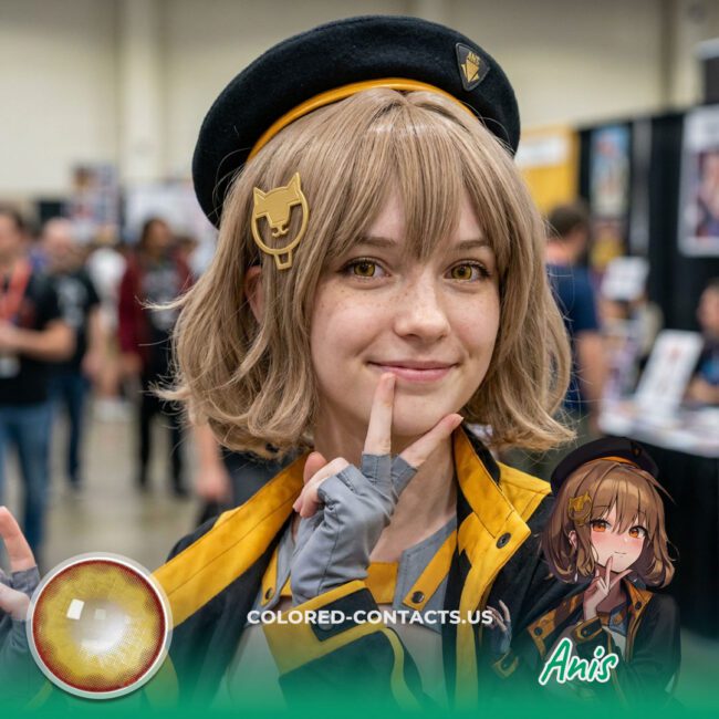 These Nikke Anis Cosplay Contact Lenses Are About To Give You That Ultimate Counters Squad Energy
