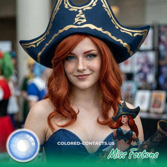 These Miss Fortune Cosplay Contact Lenses Are About To Give You That Ultimate Bounty Hunter Energy