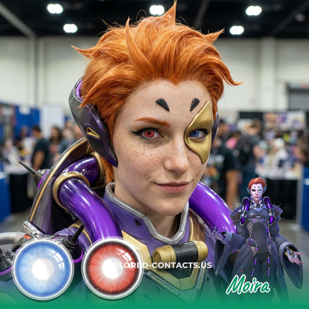 Overwatch Moira Cosplay Contact Lenses - Ccus Eyewear | Premium Colored Contacts These Overwatch Moira Cosplay Contact Lenses Are About To Give You That Ultimate Geneticist Energy