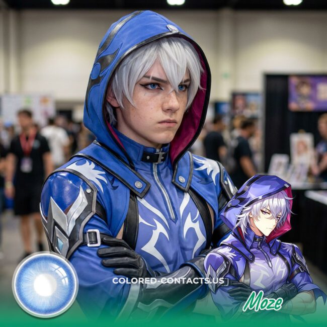 These Honkai Star Rail Moze Cosplay Contact Lenses Are About To Give You That Ultimate Shadow Guard Energy