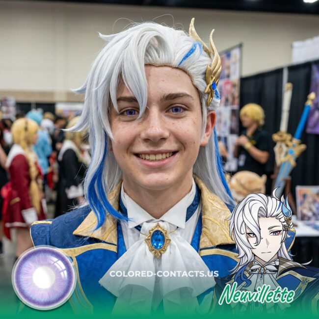 Neuvillette Cosplay Contact Lenses