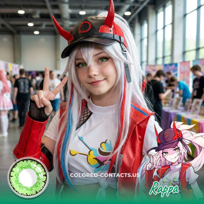 These Honkai Star Rail Rappa Cosplay Contact Lenses Are About To Give You That Ultimate Cosmic Ninjutsu Energy