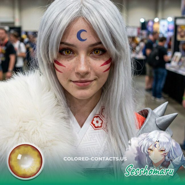 These Sesshomaru Cosplay Contact Lenses Are About To Give You That Ultimate Demon Lord Energy