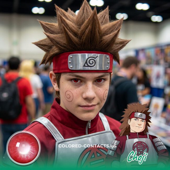 These Choji Cosplay Contact Lenses Are About To Give You That Ultimate Butterfly Mode Energy