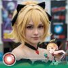 Felt Cosplay Contact Lenses For A Fiery Red-Eyed Street Girl Look
