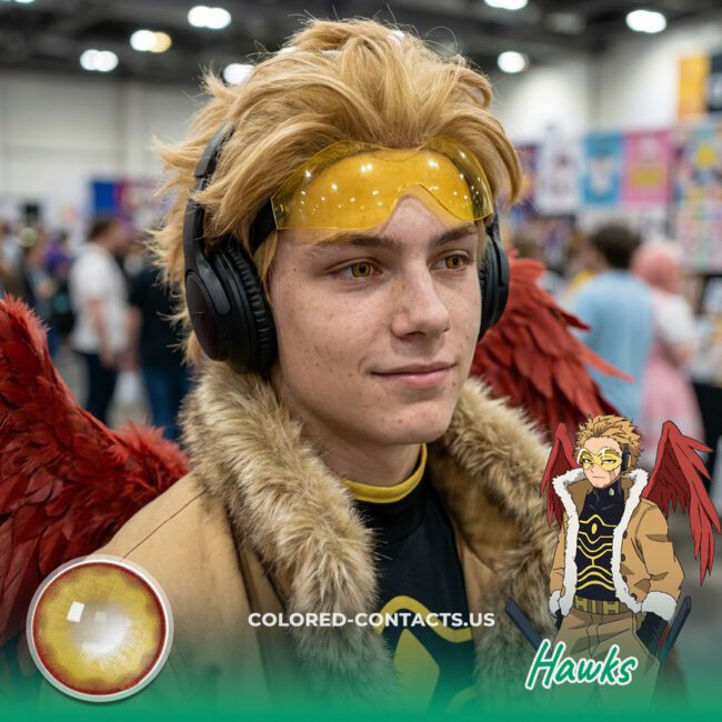 Hawks Cosplay Contact Lenses
