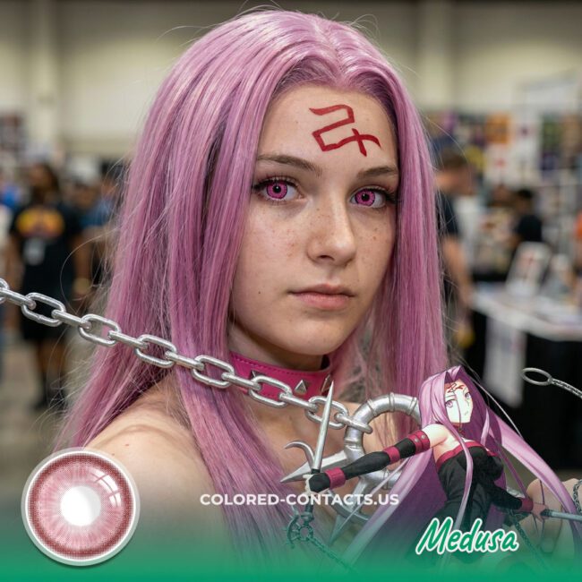 These Medusa Cosplay Contact Lenses Are About To Give You That Ultimate Mystic Eyes Energy