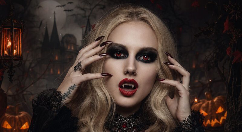 Vampire Contact Lenses: The Complete Halloween Look